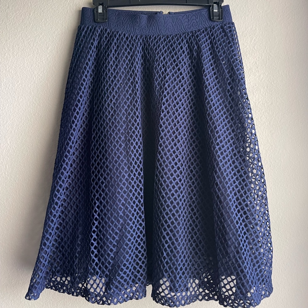 Navy Blue Skirt